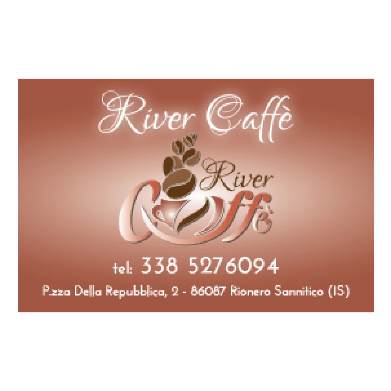 Banner River Caffe' Rionero Sannitico 306 per 306 pixel